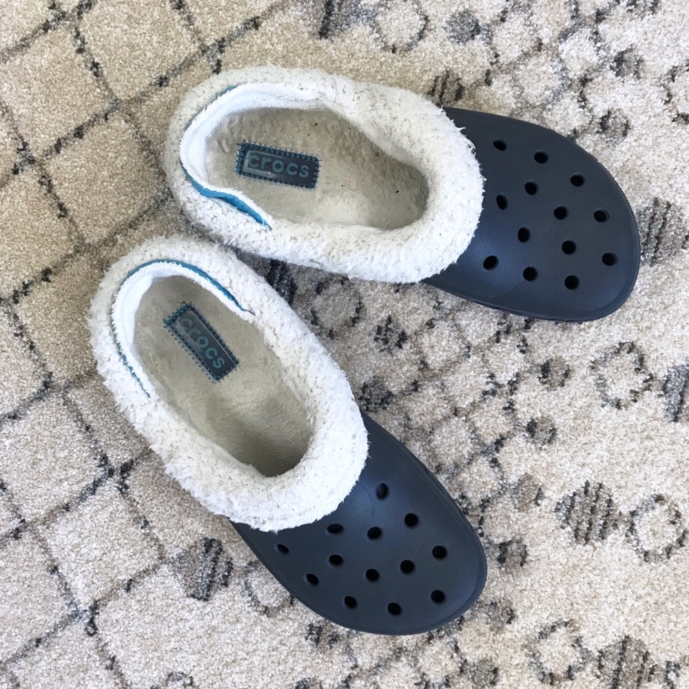 Crocs Unisex Blitzen Fleece Lined Clogs